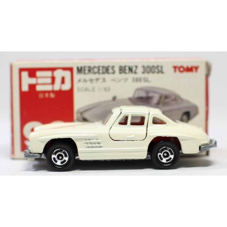 USED】トミカ 日本製 99 メルセデス ベンツ 300SL 赤TOMYロゴ