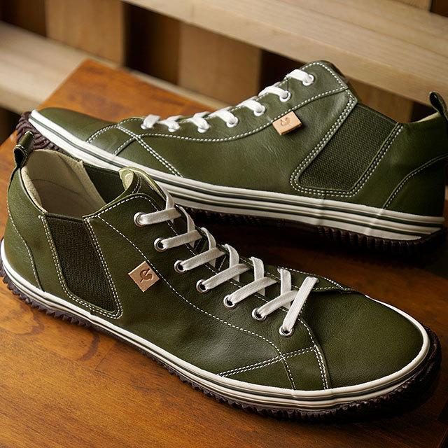 SPINGLE（スピングル） 返品交換送料無料 スニーカー サイドゴア