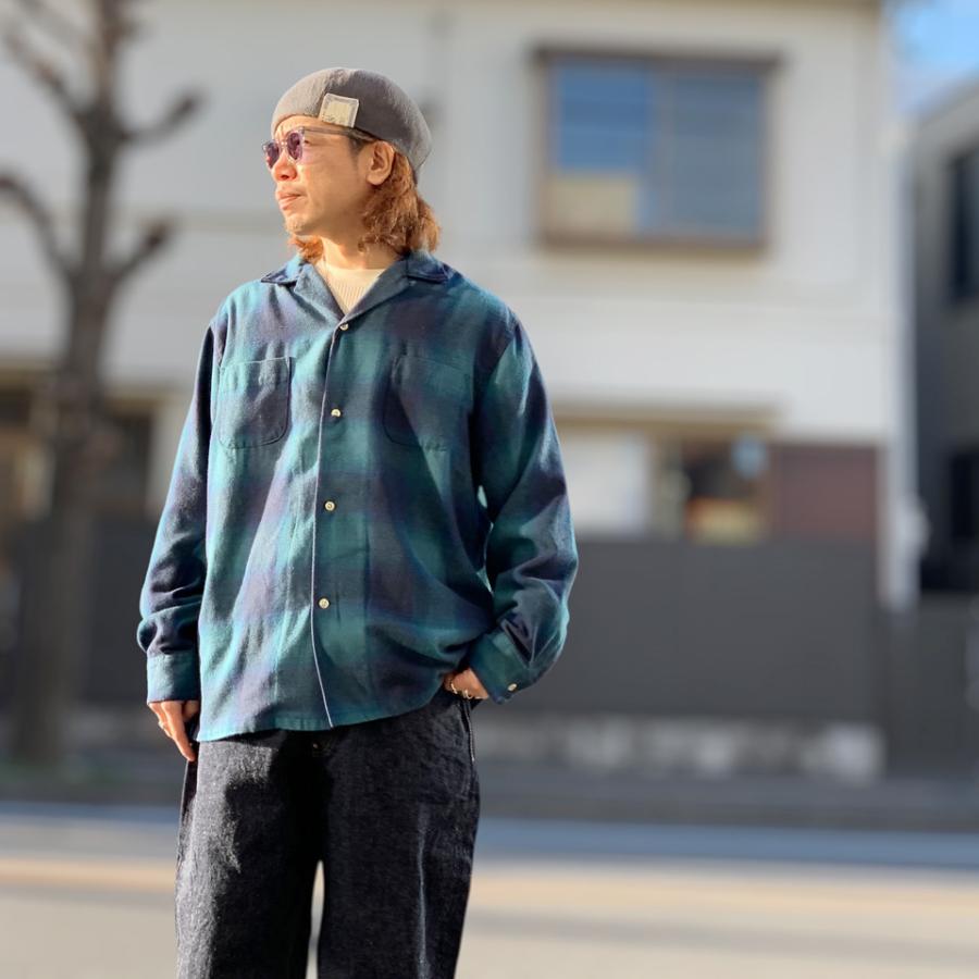 TOWNCRAFT（タウンクラフト） 全2色 オンブレチェックシャツ