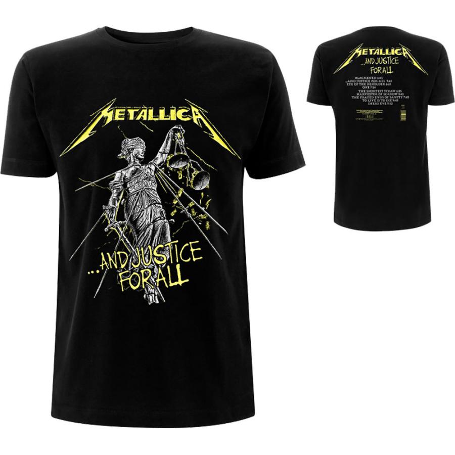 METALLICA（メタリカ） Tシャツ METALLICA And Justice 正規品 ロックT