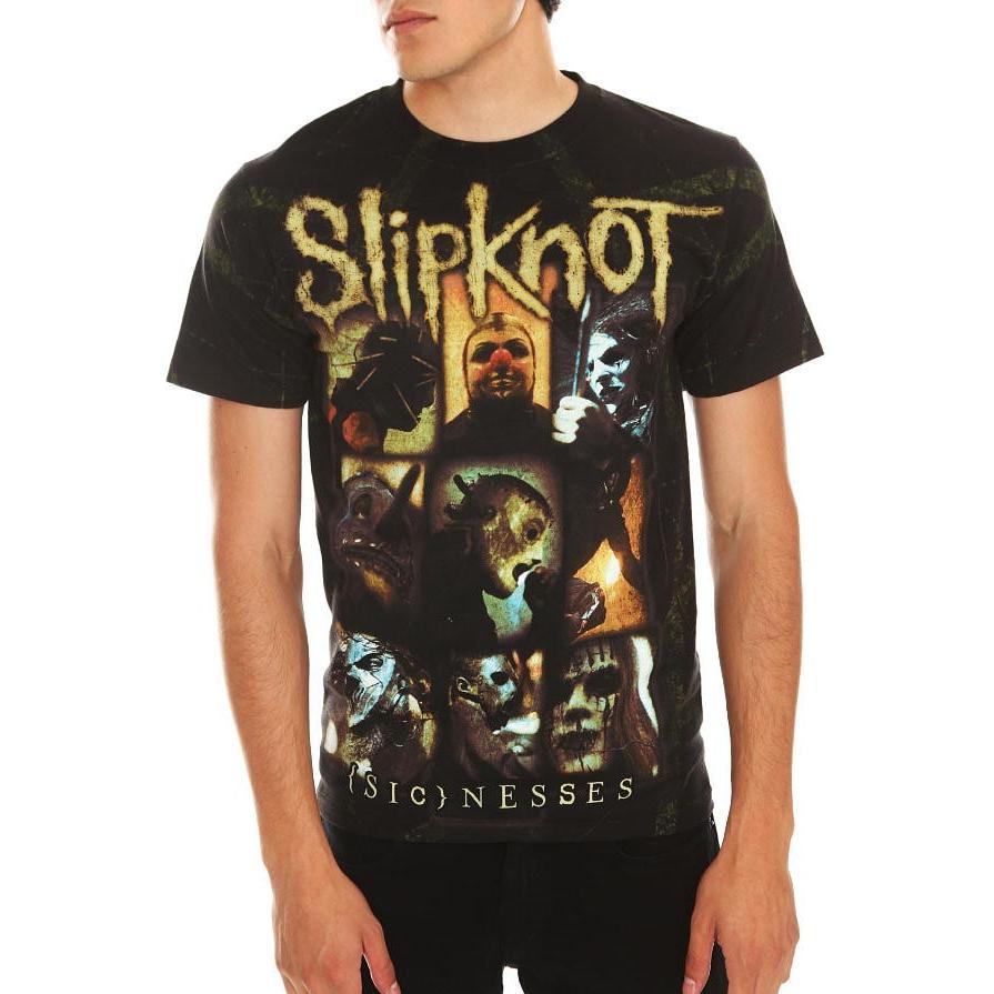 スリップノットTシャツ SLIPKNOT Sic 正規品 ロックTシャツ バンドT