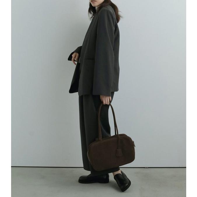 anuke（アンヌーク） エコレザーボストンバッグ Ecoleather Boston Bag