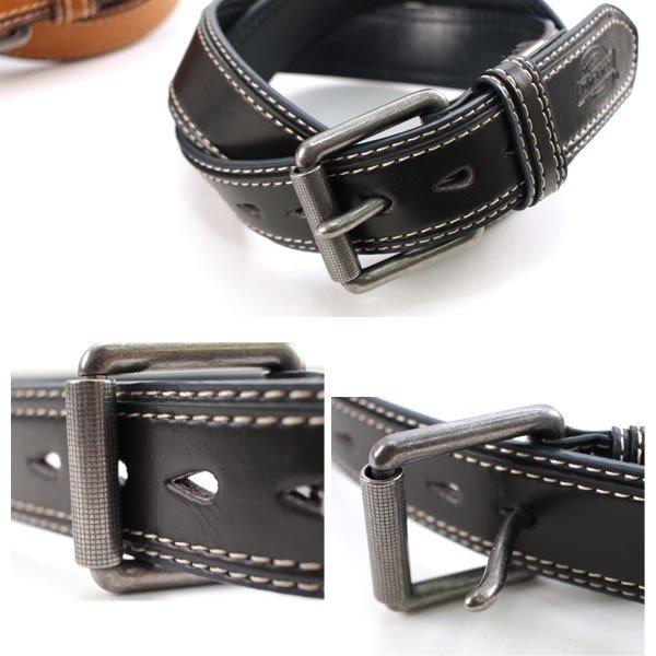 Dickies（ディッキーズ） 40mm幅 ダブルステッチローラーバックル