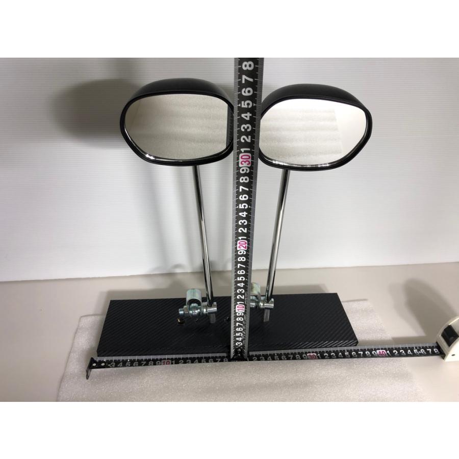 ☆ナポロッキー タイプ ミラー☆ 黒 ブラック 左右set 検）ナゾ