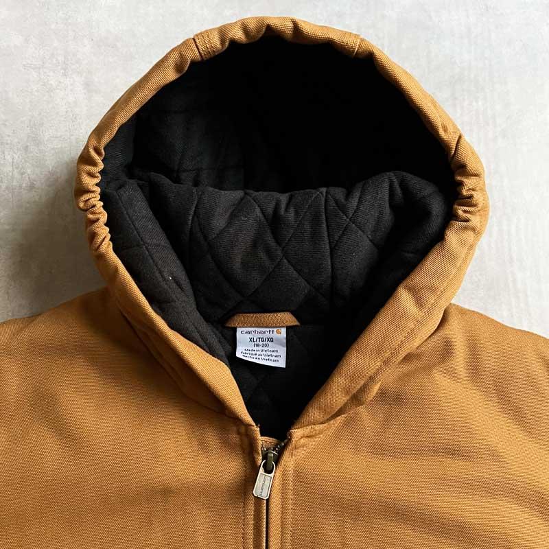 Carhartt（カーハート） CARHARTT Boy's Active Jacket BROWN/XL(18-20
