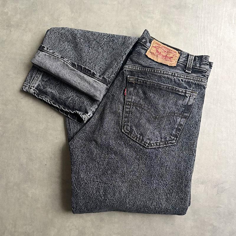 90's Levi's 501-0601 Acid Wash Made in USA W31L32/BLACK 90年代