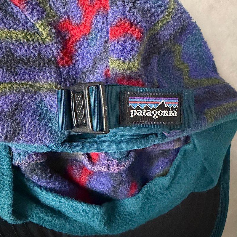 90's PATAGONIA Duckbill Fleece Cap Size:M Made in USA 90年代