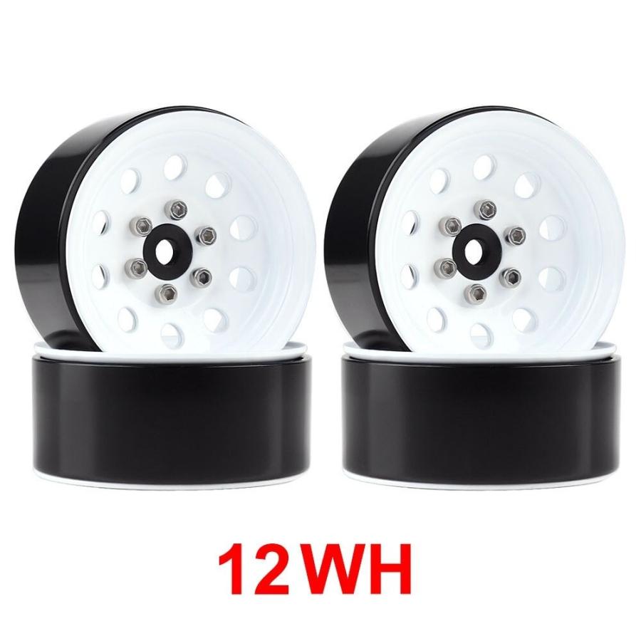 INJORA 1.9インチ ビードロック ホイールリム 3スタイル 1/10 RC