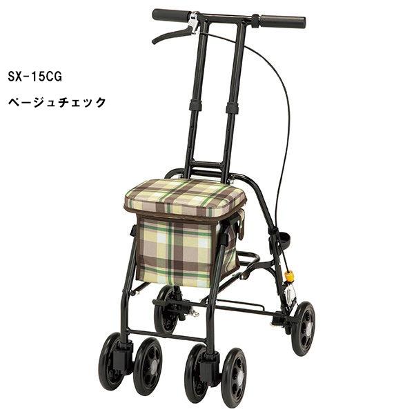 マキテック シルバーカー コンパクト 軽量 スリムムーブ ベージュ