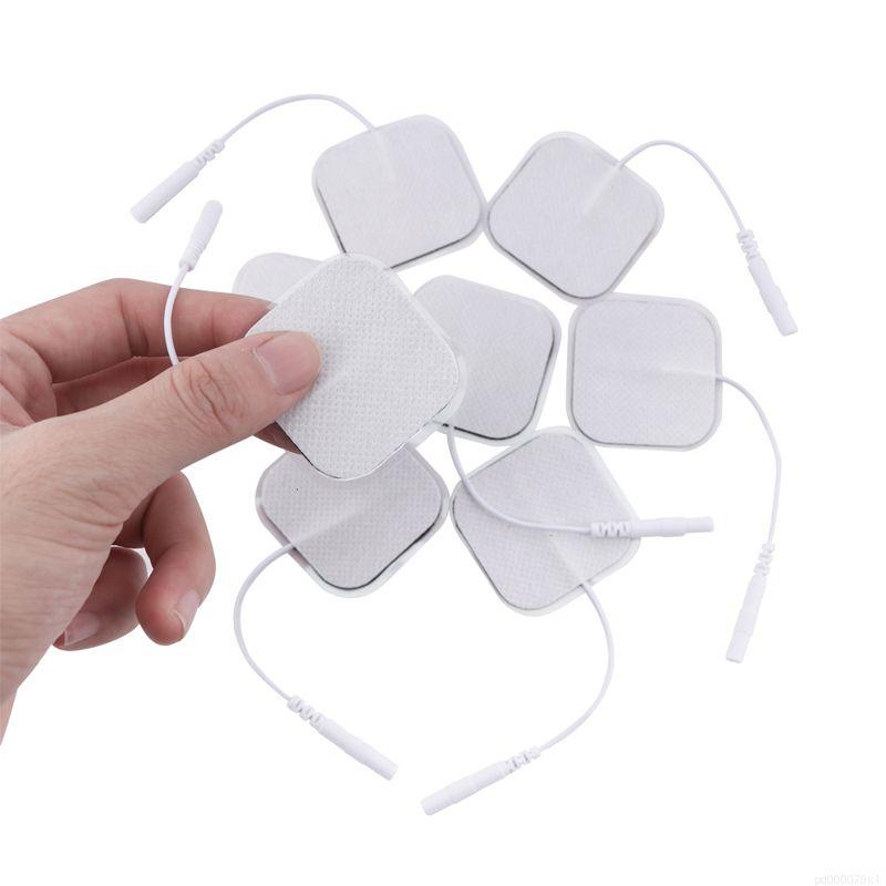 EMS 4枚セット 電極パッド 互換 パット ゲル （5cm-5cm）ラフレシール