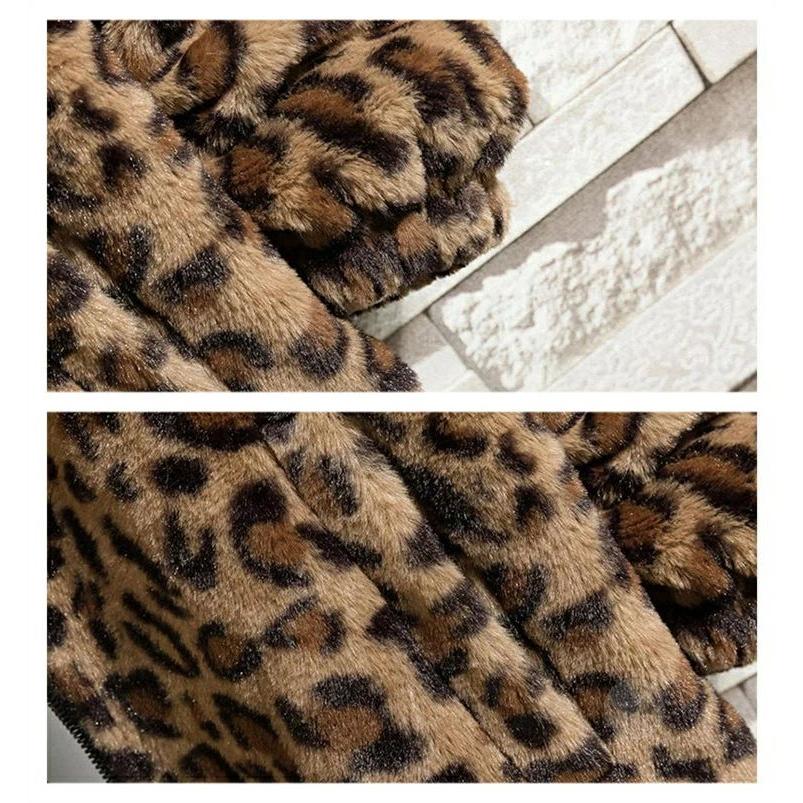 SALE◇4990円?4580円】ヒョウ柄 レオパード ボア ジャケット メンズ