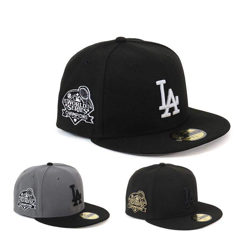 59FIFTY ドジャース キャップ 帽子 ワールドシリーズ2024 優勝記念