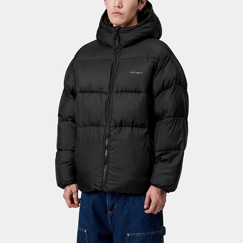 90s MOONSTONE 中綿 ナイロンジャケット 黒 ドローコード 短丈 90s