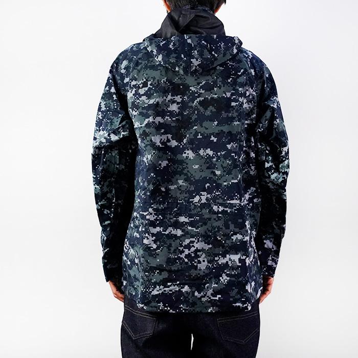 ゴアテックスジャケット U.S.NAVY NWU BLUEBELLY GORETEX PARKA ECWCS