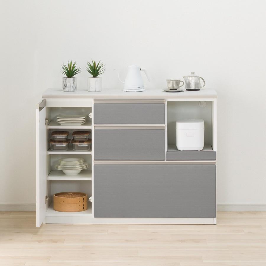 ニトリ（NITORI） キッチンカウンター(アルミナ3 120CT SI) ニトリ期間