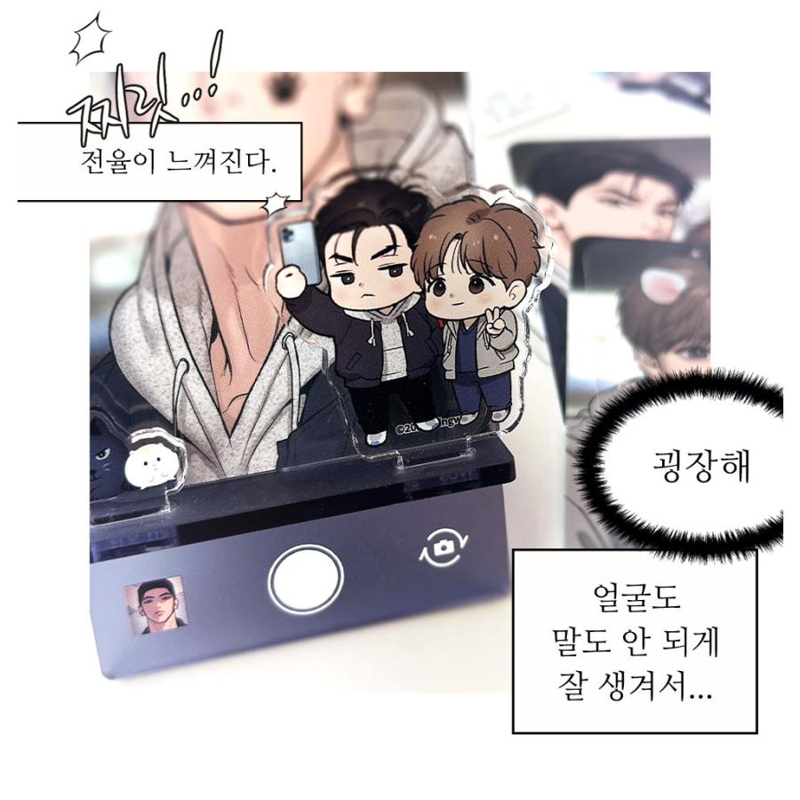 韓国 コミック グッズ『JINX：ジンクス フォトカード スタンド