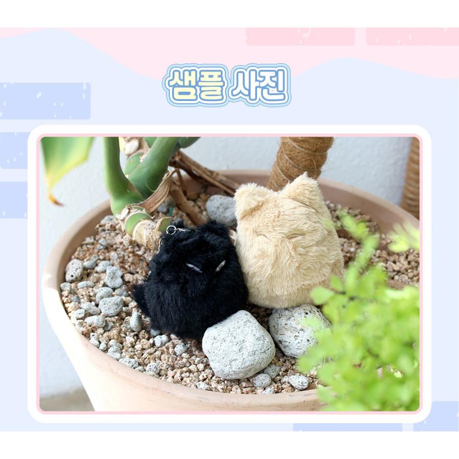 韓国 コミック グッズ『水辺の夜 水辺の猫 人形 キーリング セット