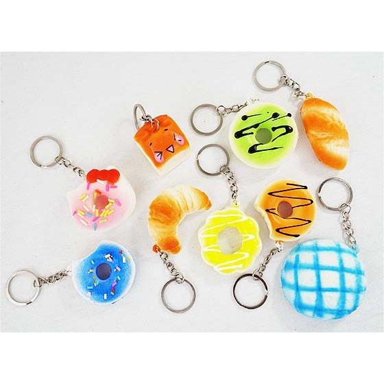 かわいいスクイーズキーホルダー(25個入) 食玩 リアル玩具 かわいい