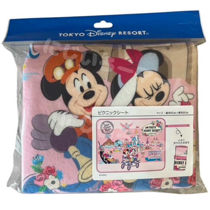 ピクニックシート ミッキー ミニー 東京ディズニーリゾート 限定