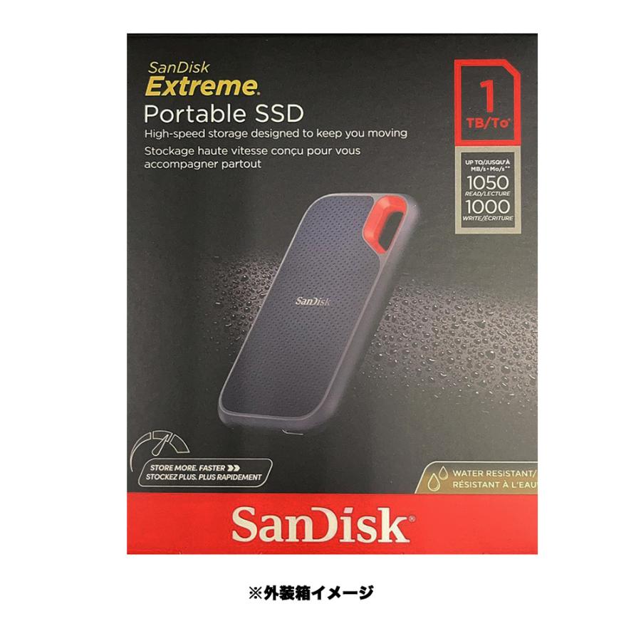 SanDisk（サンディスク） SanDisk SSD 外付け 1TB USB3.2Gen2 読出最大
