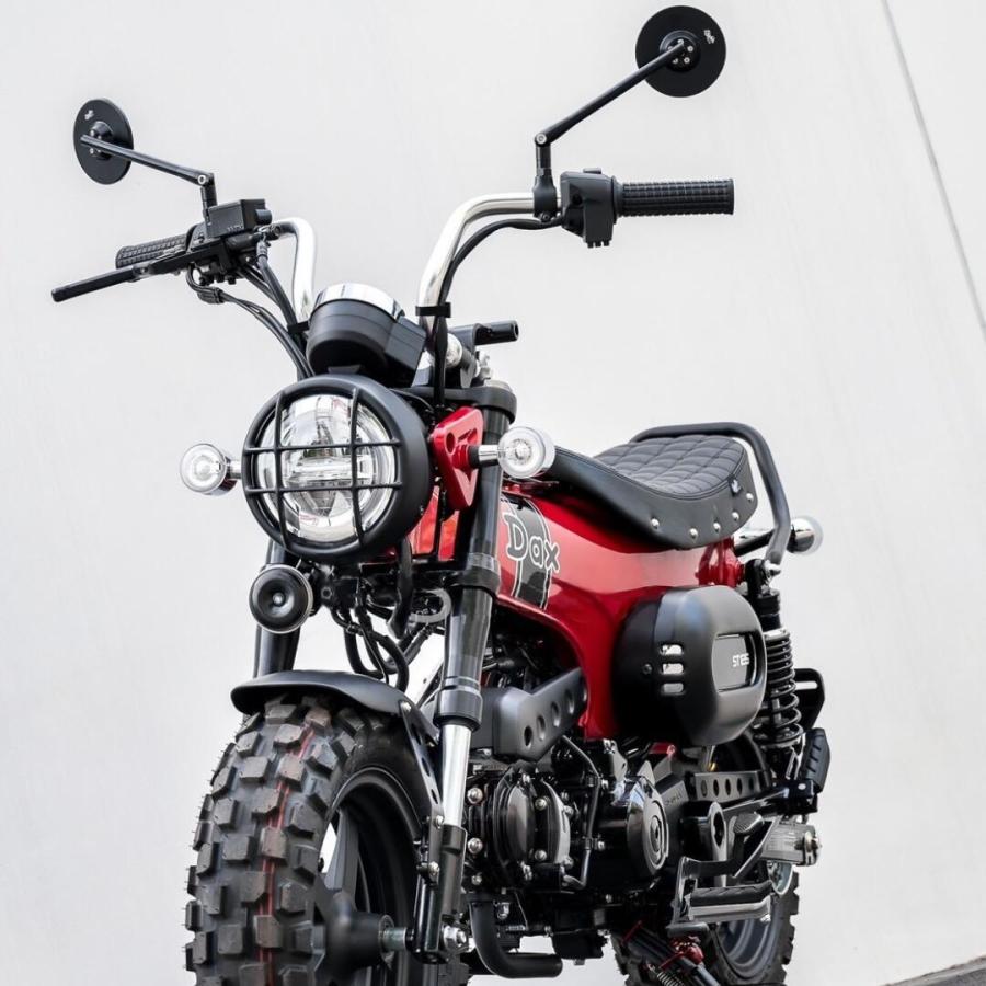 ホンダ（HONDA） ダックスST125用交換用ミラー DX010 Diablo Custom