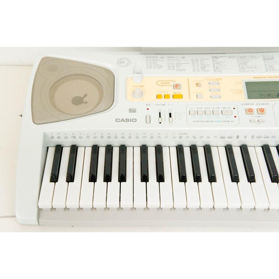 中古 CASIOカシオ 光ナビゲーションキーボード LK-201TV 電子