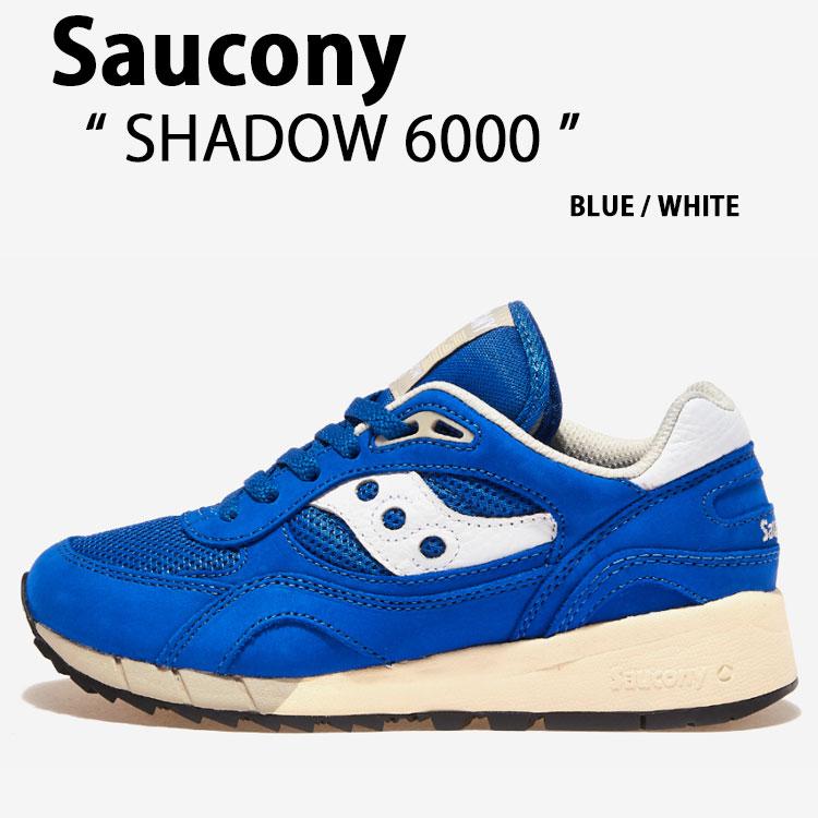 Saucony（サッカニー） スニーカー SAHDOW 6000 S70785-1 BLUE WHITE