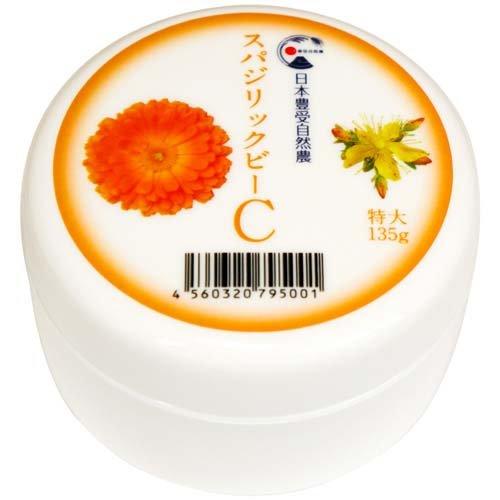 日本豊受自然農 スパジリック ビー C 特大 ( 135g )/ ボディクリーム