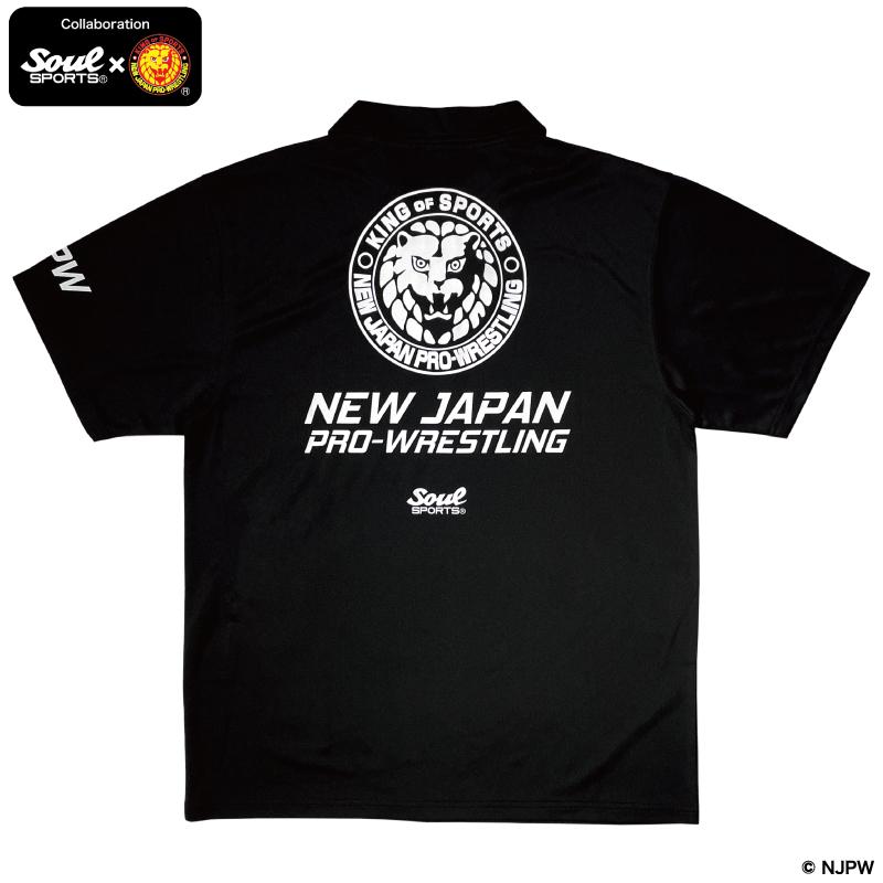 半袖 ポロシャツ ドライ素材 吸汗速乾 ボタンダウン BD衿 ライオン