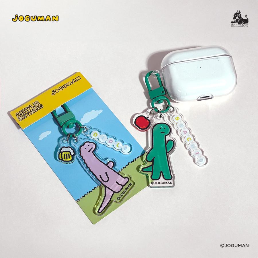ソロモン商事 JOGUMAN アクリルキーリング ACRYLIC KEYRING アクリル