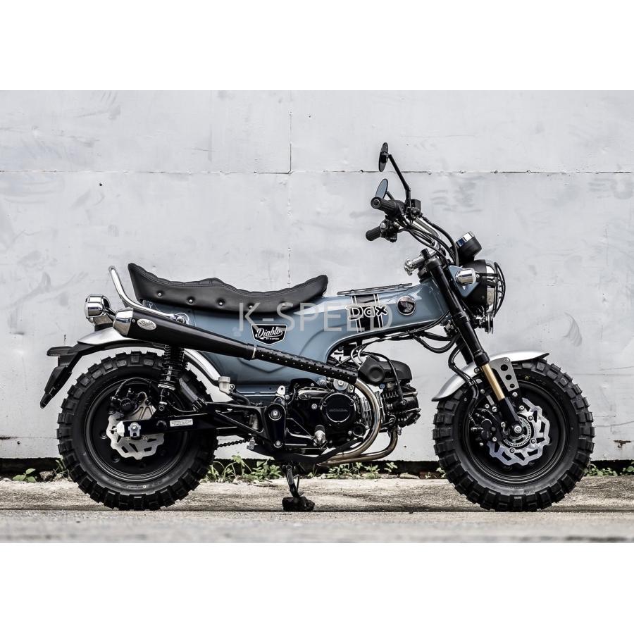 K-SPEED Diablo DAX ST125 DX040 ラクダシート タックロール チョビ3段