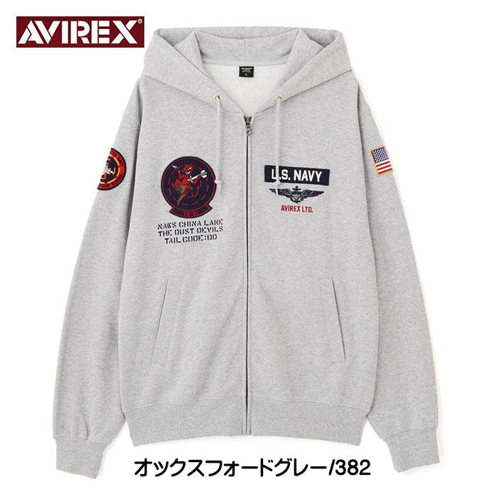 AVIREX（アヴィレックス） アビレックス ジップパーカー DUST DEVILS