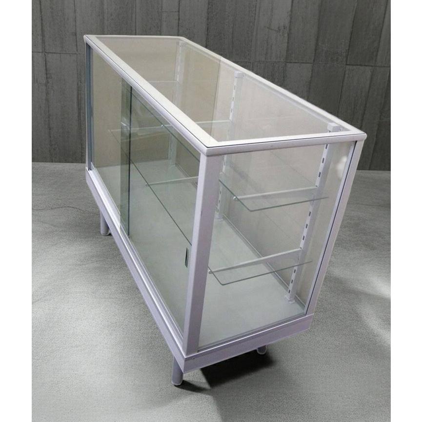 業務用ガラスケース ショーケース 幅120奥行45高さ91.9cm : スズキ陳列