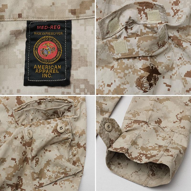 67%OFF！□米軍 USMC コンバットジャケット MARPATデザート USED