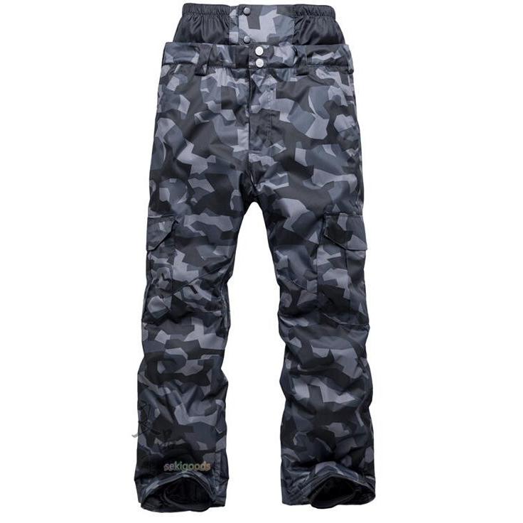 スキーウェア 上下セット レディース メンズ 迷彩 スノーボード