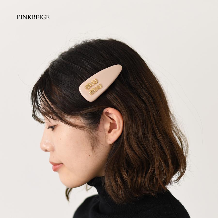 miu miu（ミュウミュウ） ヘアアクセサリー パテントレザー ヘア