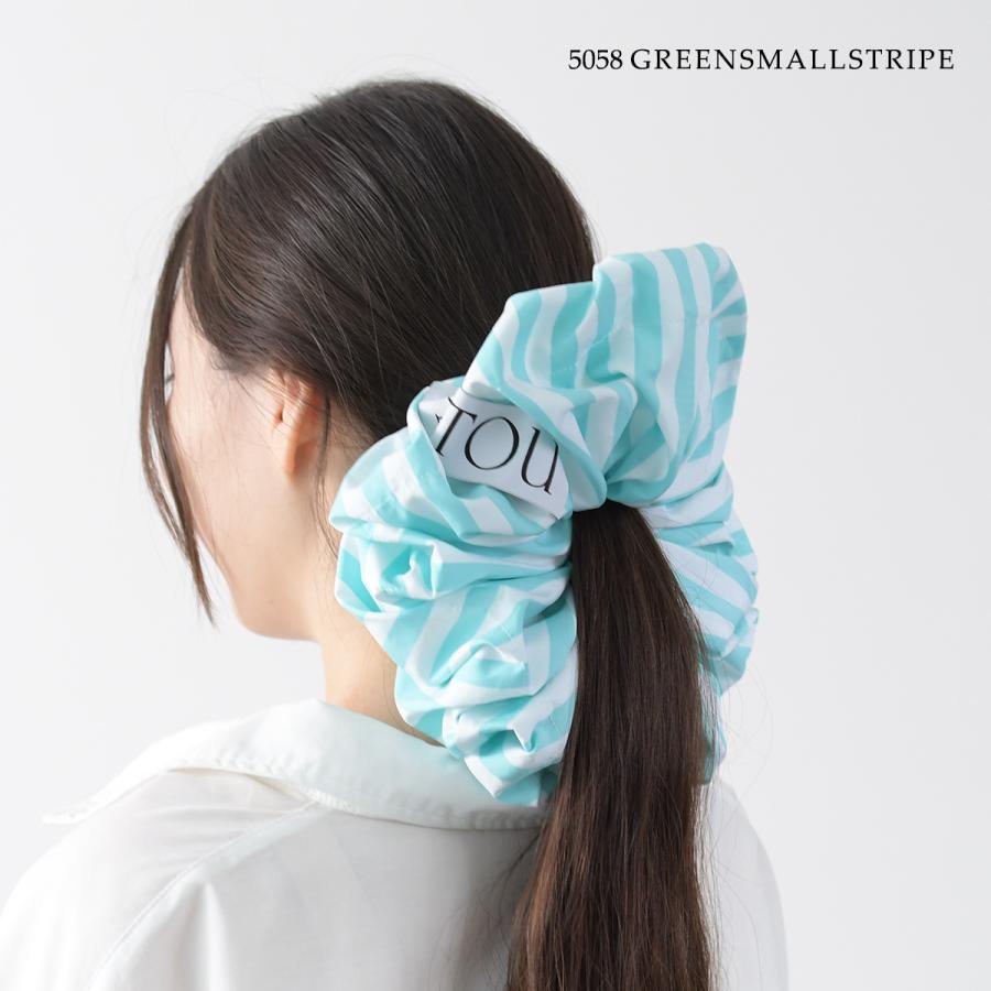 PATOU（パトゥ） プリントコットン シュシュ ラージ AC059 0168 ヘア