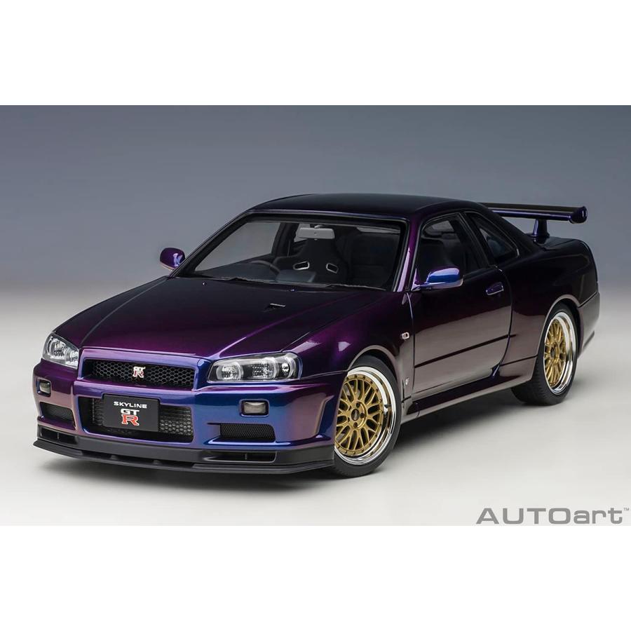 オートアート AUTO art 77403 1/18 スカイライン GT-R R34 Vスペック