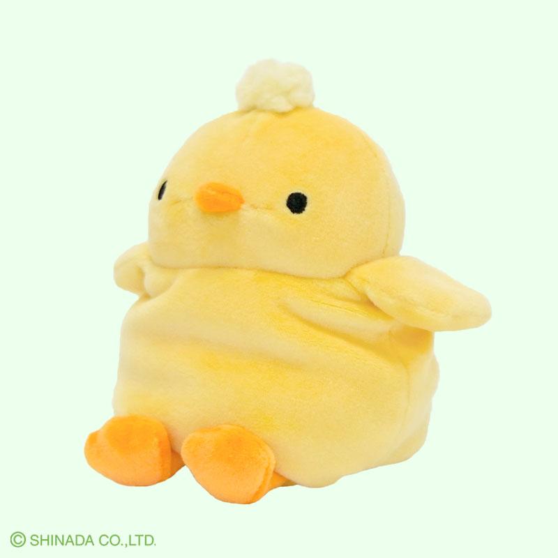 シナダ ぬいぐるみ もちふにゃ ひよこ : シナダオンラインショップ