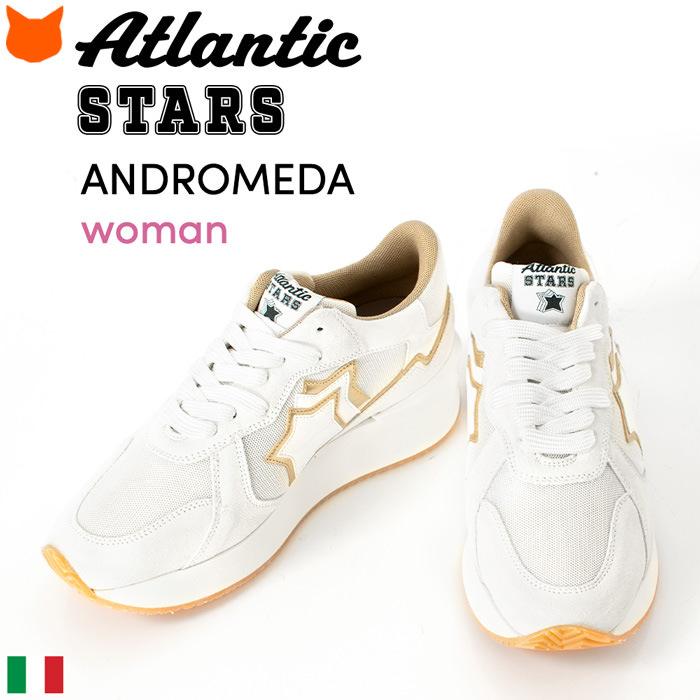Atlantic STARS（アトランティックスターズ） 白 スニーカー レザー