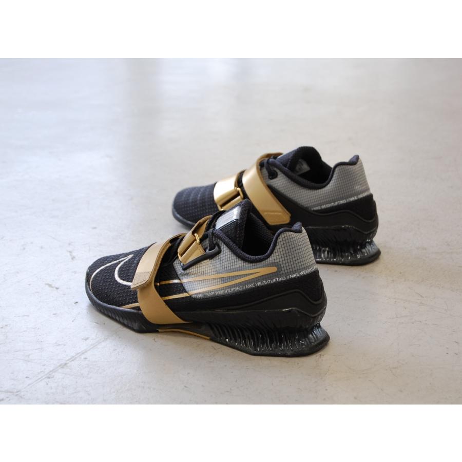 NIKE（ナイキ） NIKE Romaleos 4 Black/Gold ロマレオス 4 ブラック