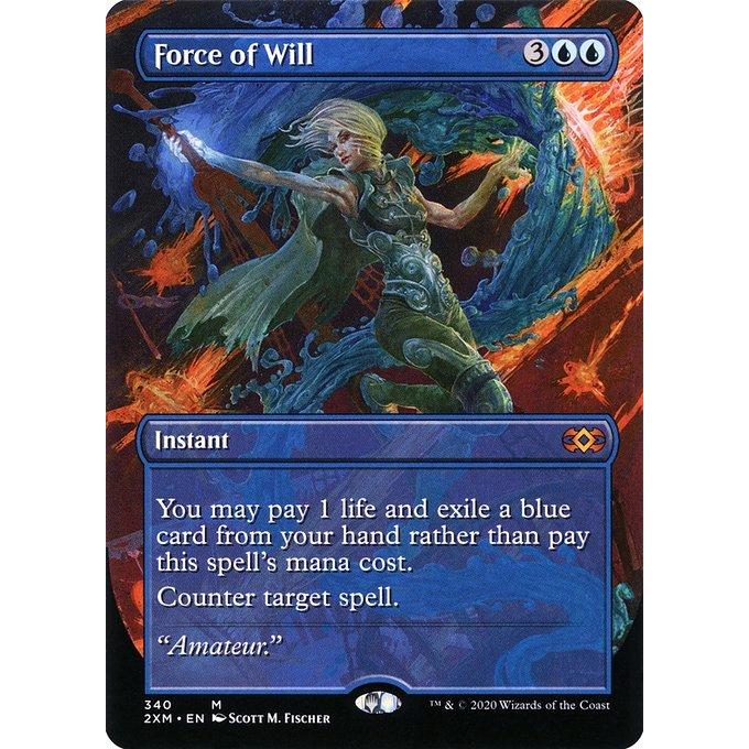 意志の力 Force of will 英語拡張foil 4枚セット※値下げ中