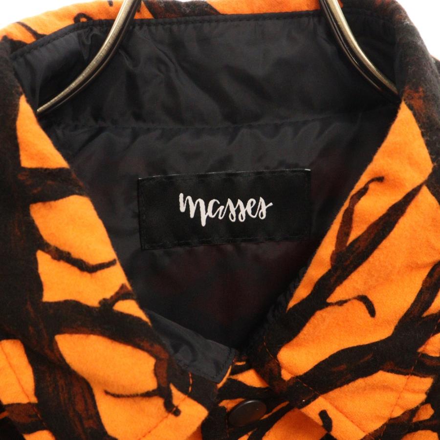 MASSES マシス 23AW SNAP JKT BLAZE コーチジャケット オレンジ