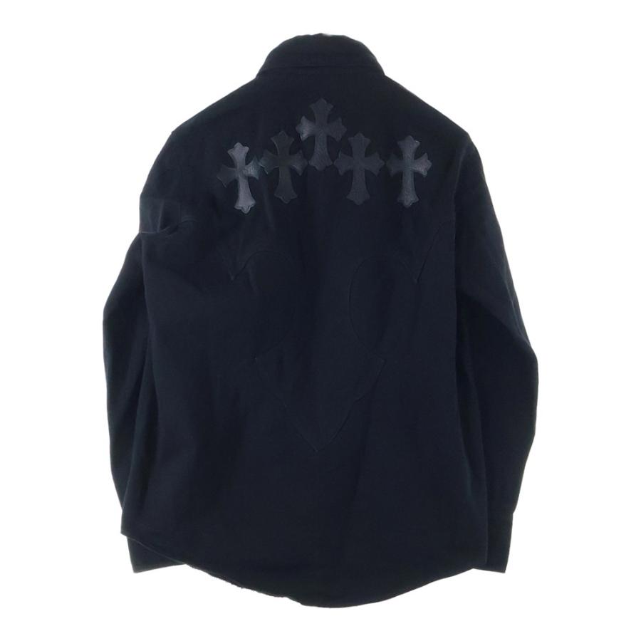 CHROME HEARTS（クロムハーツ） クロスボールボタン ブラックデニム