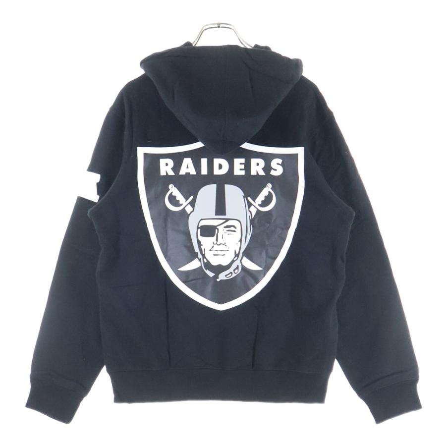 Supreme（シュプリーム） ×NFL Raiders フロント刺繍ロゴ プルオーバー