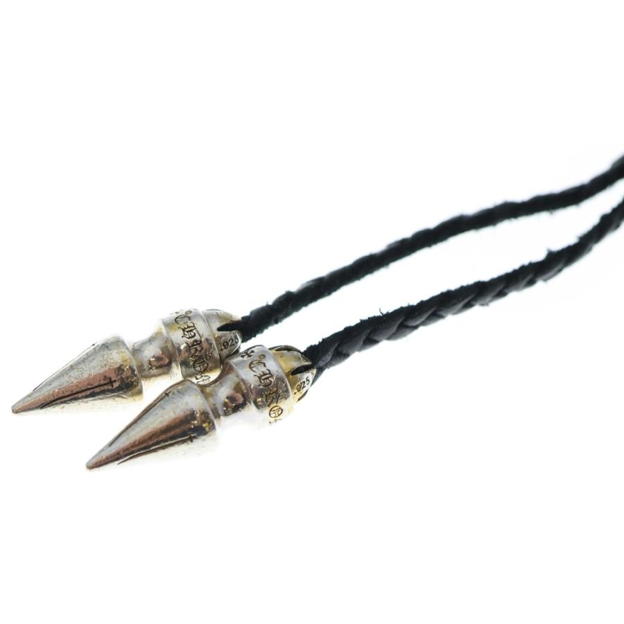 CHROME HEARTS（クロムハーツ） SPIKE LEATHER BRAID スパイクレザー