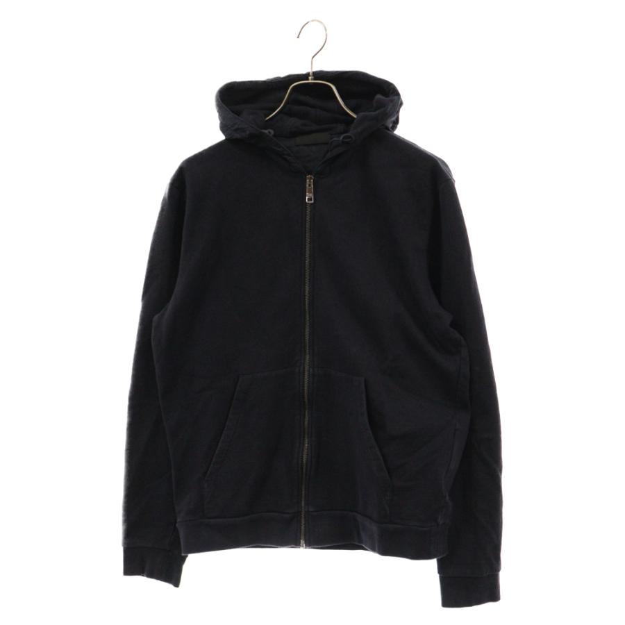 PRADA（プラダ） ナイロン切り替えジップアップパーカー SJN266 R201