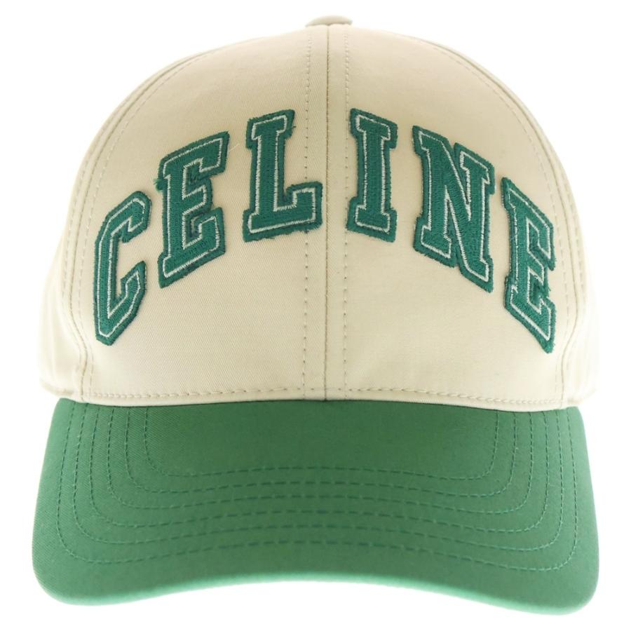 CELINE（セリーヌ） Logo College Cap カレッジ ロゴ刺繍 ベースボール
