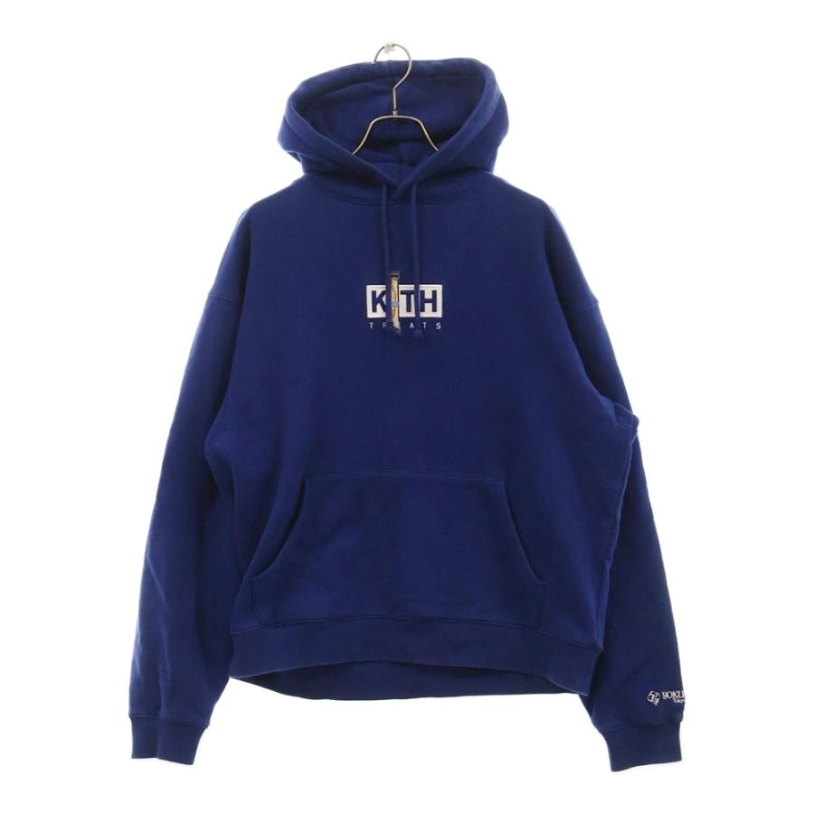 KITH（キス） ×YOKU MOKU Box logo Hoodie ヨックモック ボックスロゴ