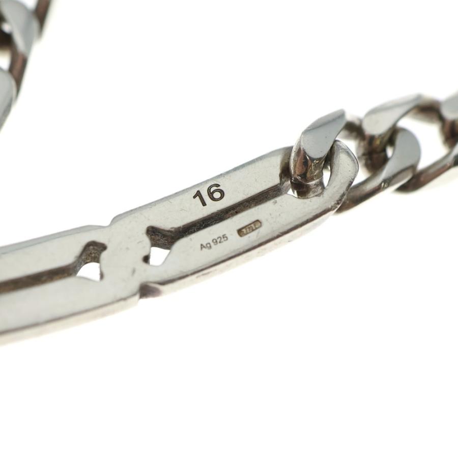 GUCCI（グッチ） ノット インフィニティ ブレスレット ロゴ刻印 SV925